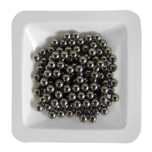 Stainless Steel Beads 3.2 mm, 1 lb. (.45 kg)  Scientific